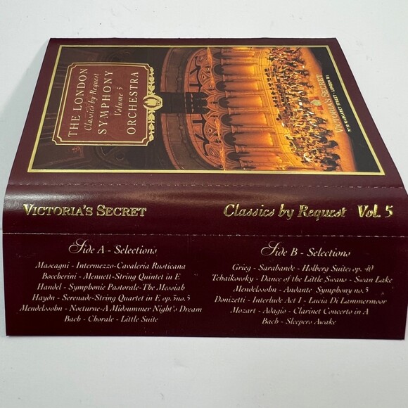 Victoria’s Secret Classics By Request London Symphony Orchestra 5 Cassettes Box - Picture 16 of 16